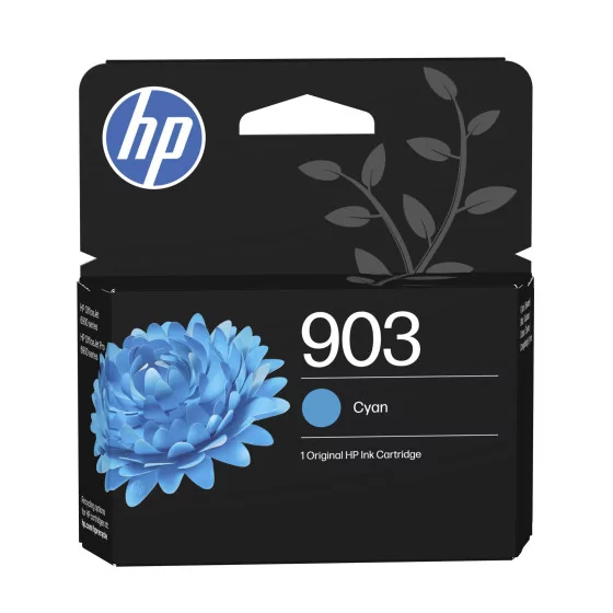 Cartouche HP 903 / T6L87AE (T6L87AE) cyan - cartouche d'encre de marque HP