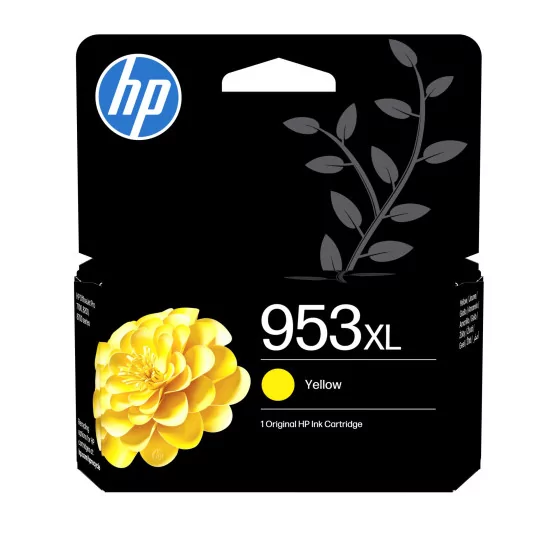 Cartouche HP 953XL / F6U18AE (F6U18AE) jaune - cartouche d'encre de marque HP