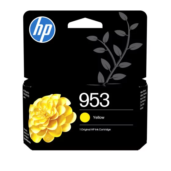 Cartouche HP 953 / F6U14AE (F6U14AE) jaune - cartouche d'encre de marque HP