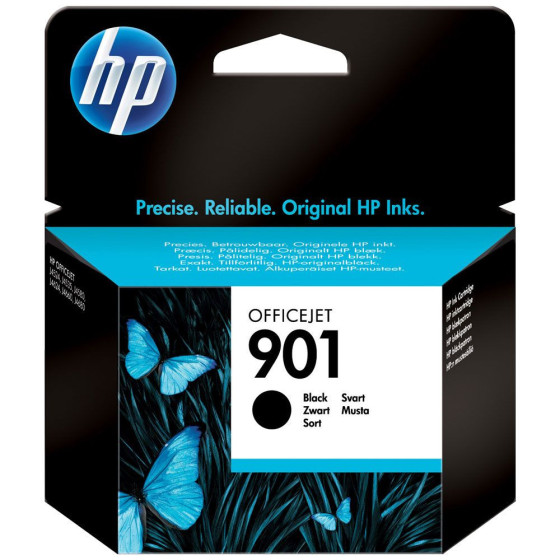 HP 901 - Cartouche de marque HP n°901 CC653AE noire (capacité simple)