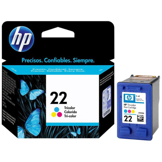 HP 22 - Cartouche de marque HP n°22 C9352A couleur