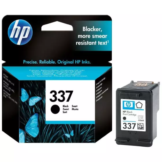 Cartouche HP 337 (C9364EE) noir - cartouche d'encre de marque HP