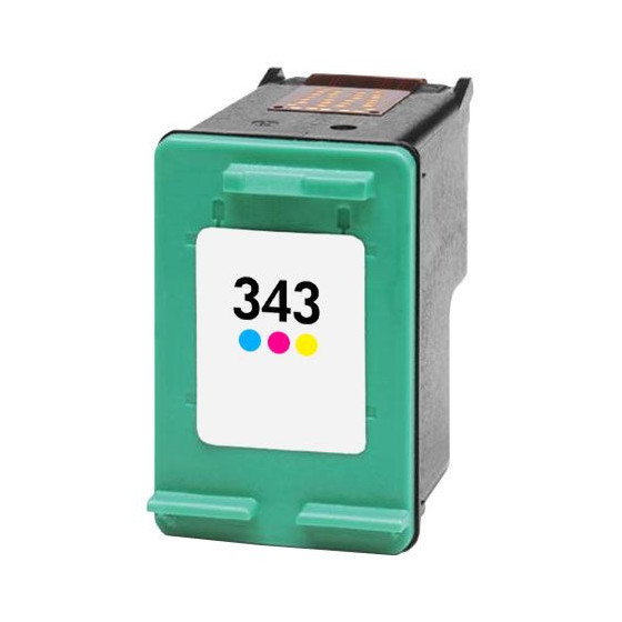 HP 343 - Cartouche générique équivalente au modèle HP n°343 C8766EE couleur