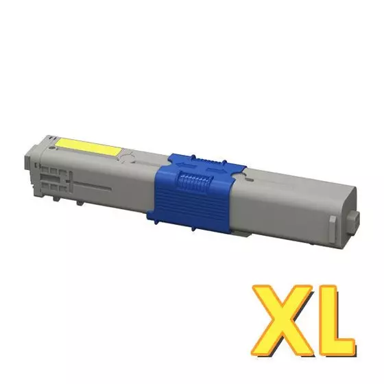 Toner Compatible OKI C510 (44469722) jaune - cartouche laser compatible OKI - 5000 pages