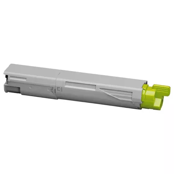 Toner Compatible OKI C3520 / C3530 (43459369) jaune - cartouche laser compatible OKI - 2500 pages