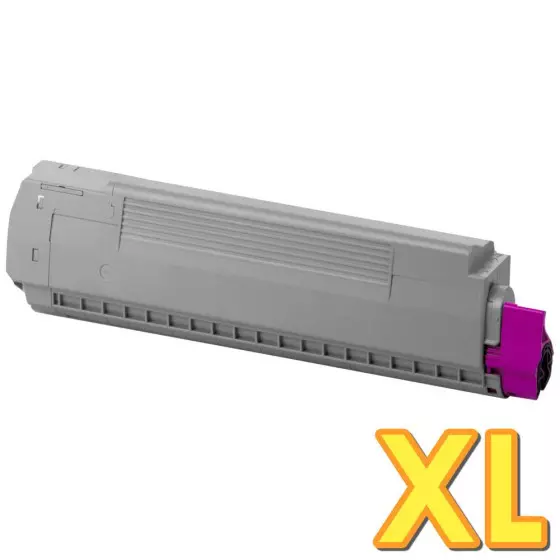 Toner Compatible OKI MC861 (44059254) magenta - cartouche laser compatible OKI - 10000 pages
