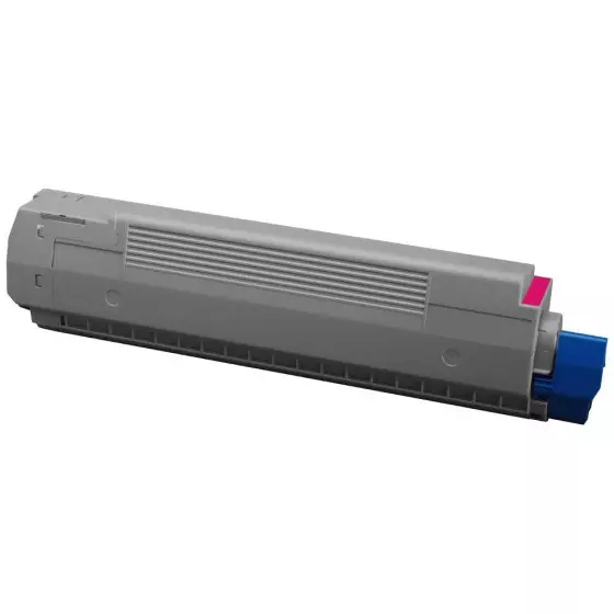 Toner Compatible OKI C801 / C821 (44643002) magenta - cartouche laser compatible OKI - 7300 pages