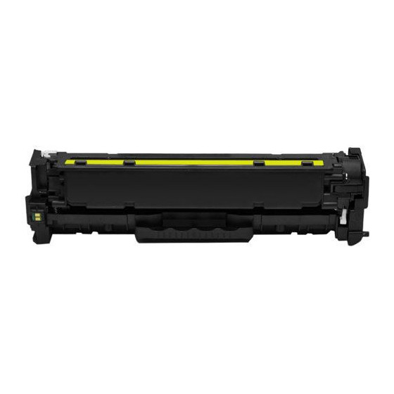 Toner compatible HP 410A / CF412A jaune remplace le toner HP CF412A jaune - 2300 pages