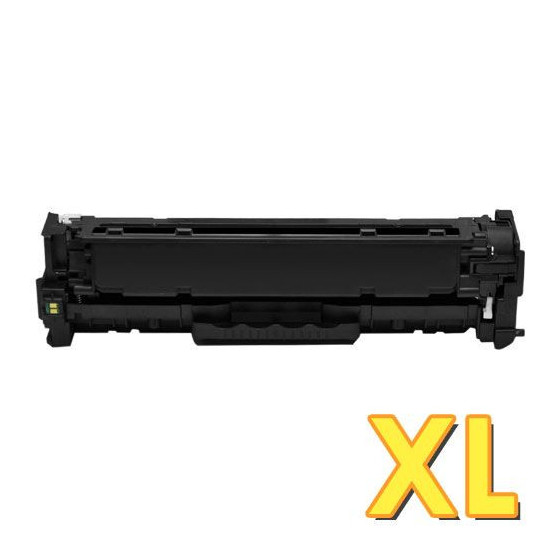 Toner compatible HP 410X / CF410X Noir remplace le toner original HP CF410X noir - 6500 pages