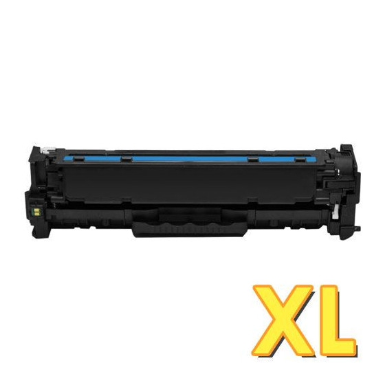 Toner compatible HP 410X / CF411X cyan remplace le toner HP CF411X cyan - 5000 pages