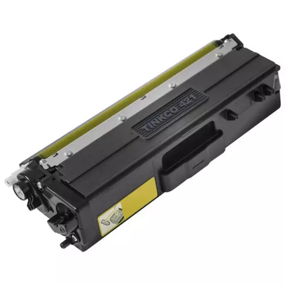 Toner Compatible BROTHER TN-421Y jaune - cartouche laser compatible BROTHER - 1800 pages