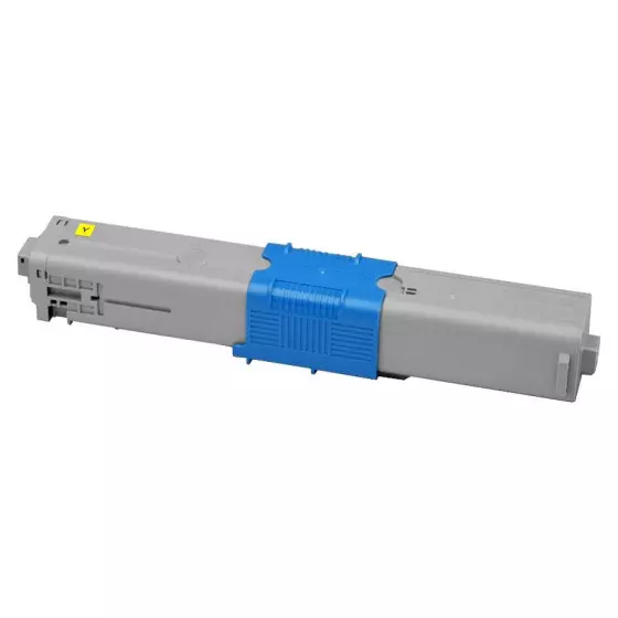 Toner Compatible OKI C322 / MC363 (46508709) jaune - cartouche laser compatible OKI - 3000 pages