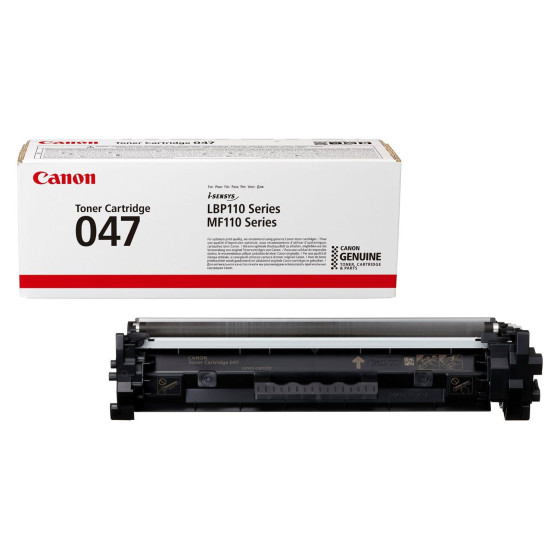 Toner de marque Canon 047 / 2164C002 noir - Pour imprimer jusqu'à 1600 pages