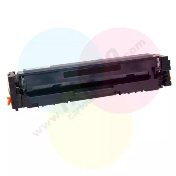 Toner Compatible HP 207X (W2211X) cyan AVEC PUCE - cartouche laser compatible HP - 2450 pages