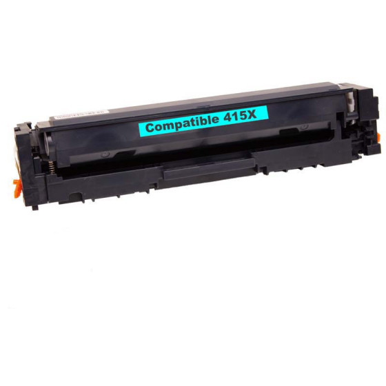 HP 415X Cyan - Toner compatible HP W2031X cyan - 6000 pages GRANDE CAPACITE