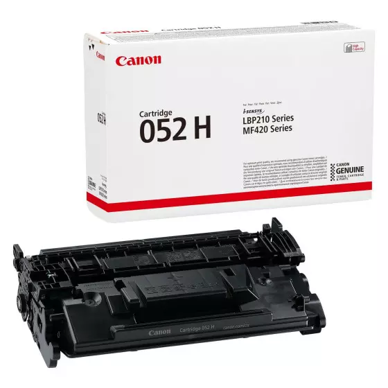Toner laser de marque Canon 052H / 2200C002 noir - 9200 pages