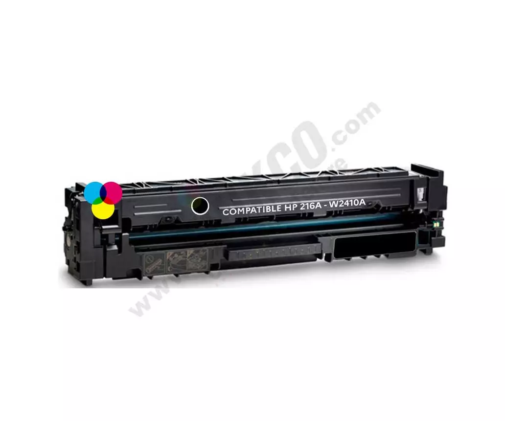 Toner Compatible HP 216A (W2410A) noir - cartouche laser compatible HP -  1050 pages