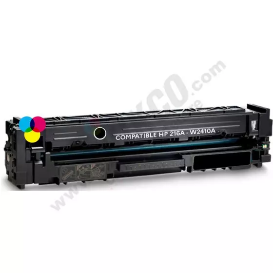 Toner Compatible HP 216A (W2410A) noir - cartouche laser compatible HP - 1050 pages