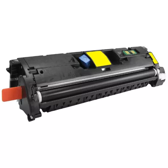 Toner Compatible HP 122A (Q3962A) jaune - cartouche laser compatible HP - 4000 pages