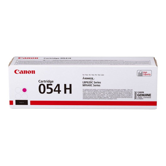Toner laser de marque Canon 054H / 3026C002 magenta - 2300 pages