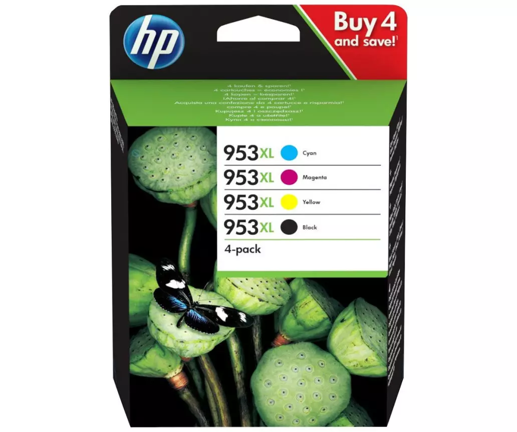 HP 953XL compatible pack 4 couleurs cartouches qualité premium