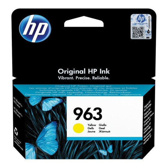 HP 963 - Cartouche d'encre de marque HP 3JA25AE jaune - 700 pages