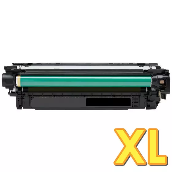 Toner Compatible HP 504X (CE250X) noir - cartouche laser compatible HP - 10500 pages