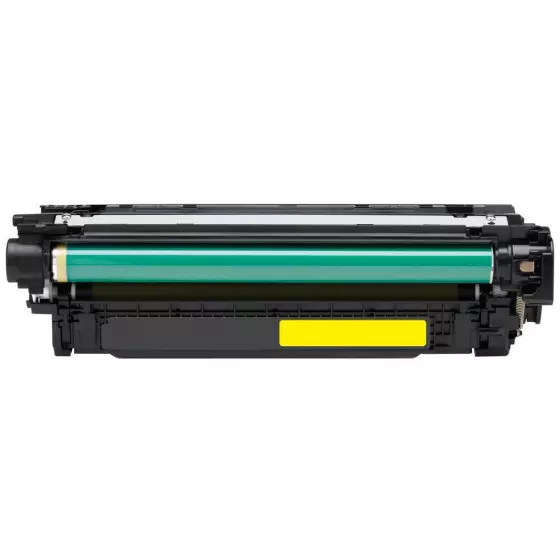 Toner Compatible HP 504A (CE252A) jaune - cartouche laser compatible HP - 7000 pages