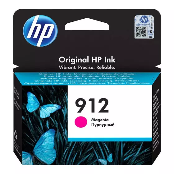 Cartouche HP 912 (3YL78AE) magenta - cartouche d'encre de marque HP