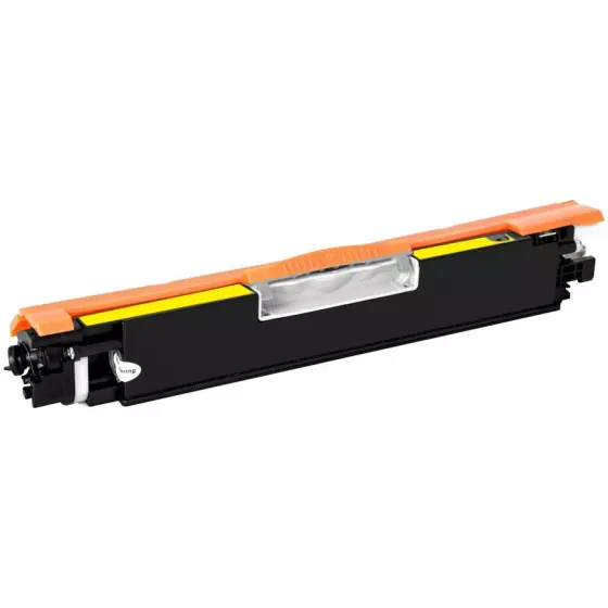 Toner Compatible HP 126A (CE312A) jaune - cartouche laser compatible HP - 1000 pages