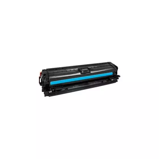 Toner Compatible HP 307A (CE741A) cyan - cartouche laser compatible HP - 7300 pages