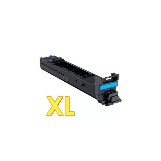 Toner Compatible KONICA MINOLTA 4600 Series (A0DK452) cyan - cartouche laser compatible KONICA MINOLTA - 8000 pages