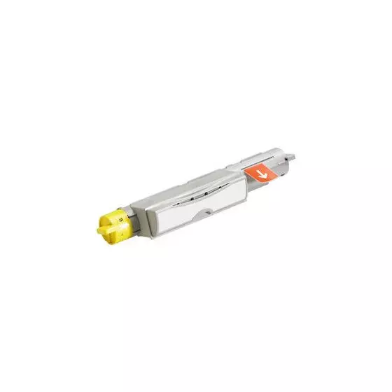 Toner Compatible DELL 5110 (593-10123) jaune - cartouche laser compatible DELL - 8000 pages