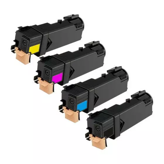 Epson C2900 - LOT de 4 toners compatibles noir, cyan, magenta et jaune