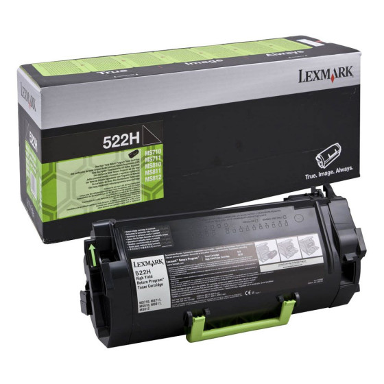 Lexmark 522H - Toner de marque Lexmark 52D2H00 noir
