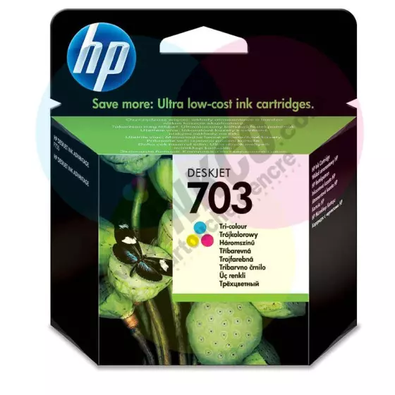 Cartouche HP 703 / CD888AE (CD888AE) couleur - cartouche d'encre de marque HP