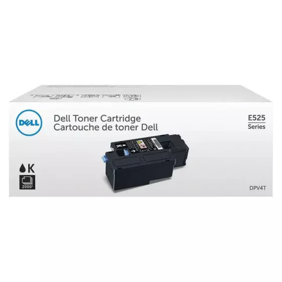 Toner de marque Dell 593-BBLN / DPV4T noir pour laser E525w - 2000 pages