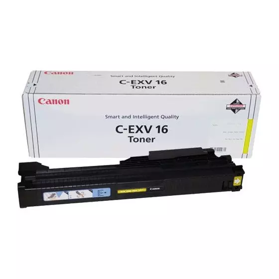 Toner CANON C-EXV 16 (1066B002) jaune de 36000 pages - cartouche laser de marque CANON