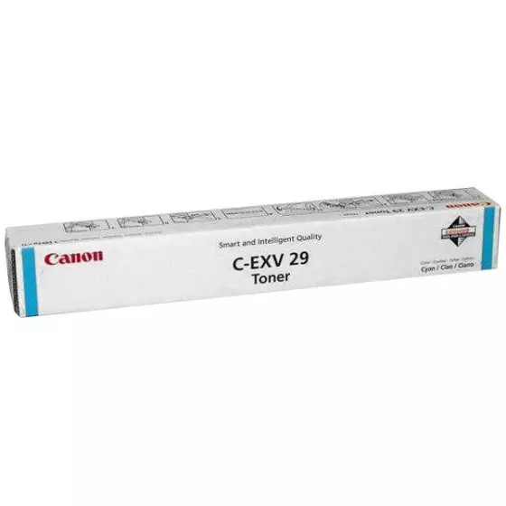 Toner CANON C-EXV 29 (2794B002) cyan de 27000 pages - cartouche laser de marque CANON