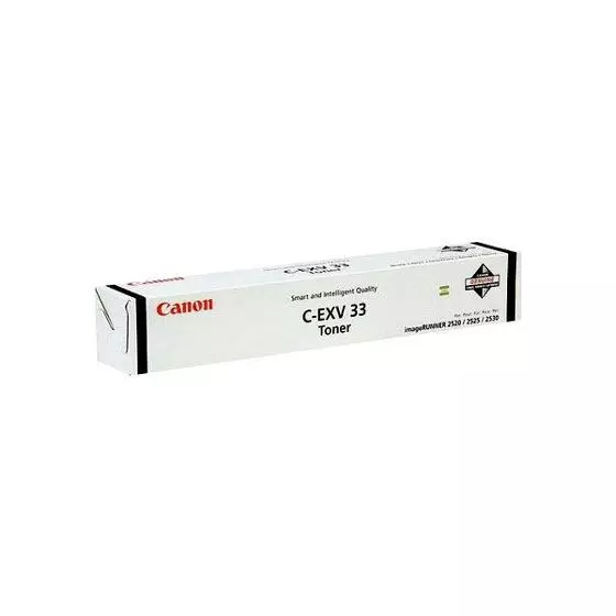 Toner CANON C-EXV 33 (2785B002) noir de 14600 pages - cartouche laser de marque CANON