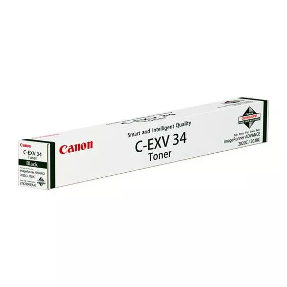 Toner CANON C-EXV 34 (CEXV34) noir de 23000 pages - cartouche laser de marque CANON
