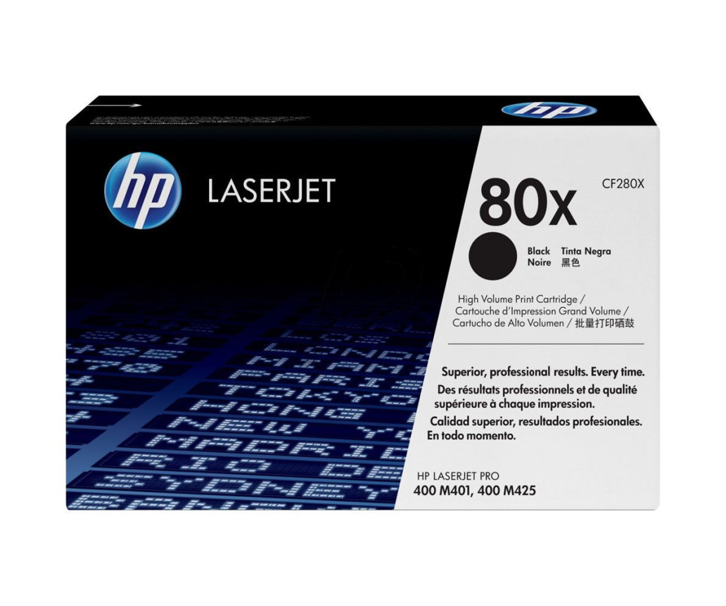 Cartuccia Toner Nera Compatibile CF280X Per Stampanti HP LaserJet Pro 400 M401dn - Alta Resa, Economica