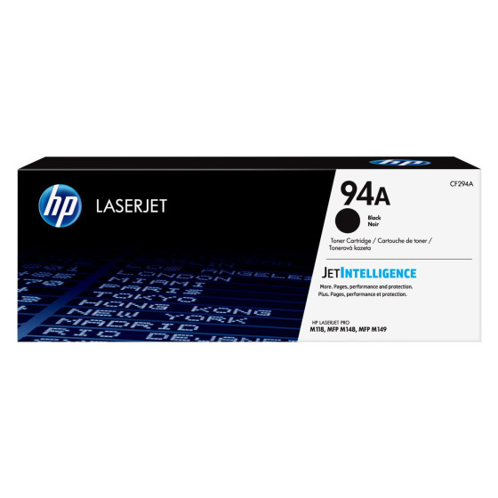 HP 94A - Toner laser de marque HP CF294A noir - 1200 pages