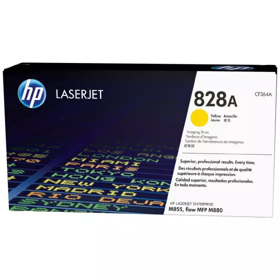 HP 828A - Tambour de marque HP CF364A jaune - 30000 pages