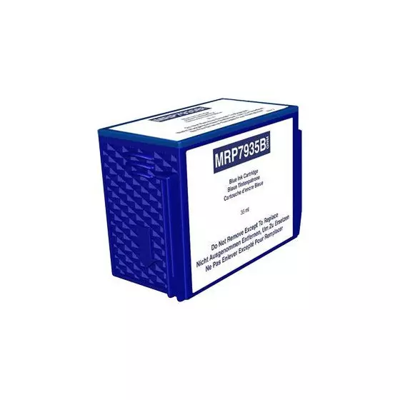 Cartouche Compatible PITNEY BOWES DM100/200 (793-5BI) bleu - Cartouche d'encre Compatible PITNEY BOWES