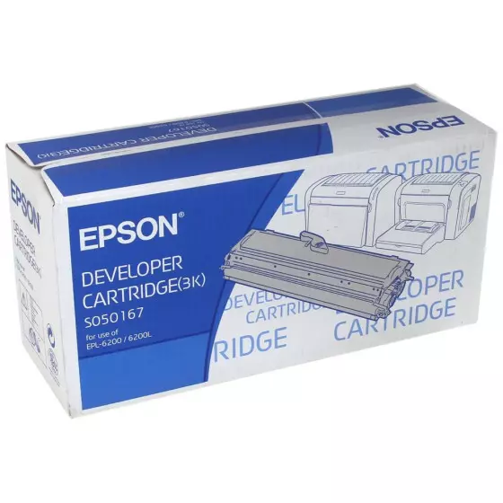 Toner EPSON C13S050167 (C13S050167) noir de 3000 pages - cartouche laser de marque EPSON