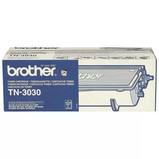Toner BROTHER TN3030 (TN-3030) noir de 3500 pages - cartouche laser de marque BROTHER