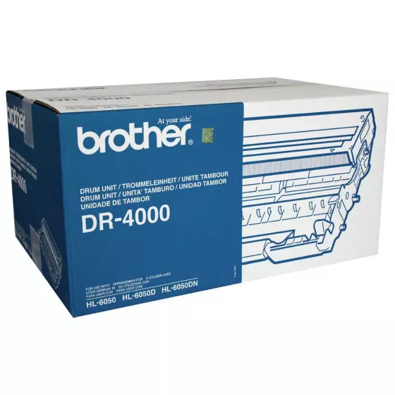 Brother DR 4000 - Tambour laser de marque Brother DR-4000 noir