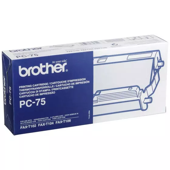 Brother PC75 - Ruban de marque Brother PC-75