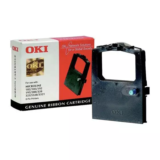 OKI 09002303 - Ruban matriciel de marque OKI 09002303 noir